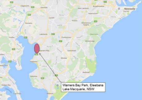 3.1 Event Location The Event will be located in Lake Macquarie NSW Australia, which is