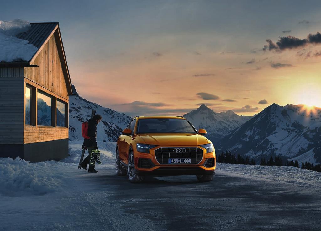 AUDI FIS SKI WORLD CUP IN NUMBERS Ready to discover with the new Audi Q8 and quattro.