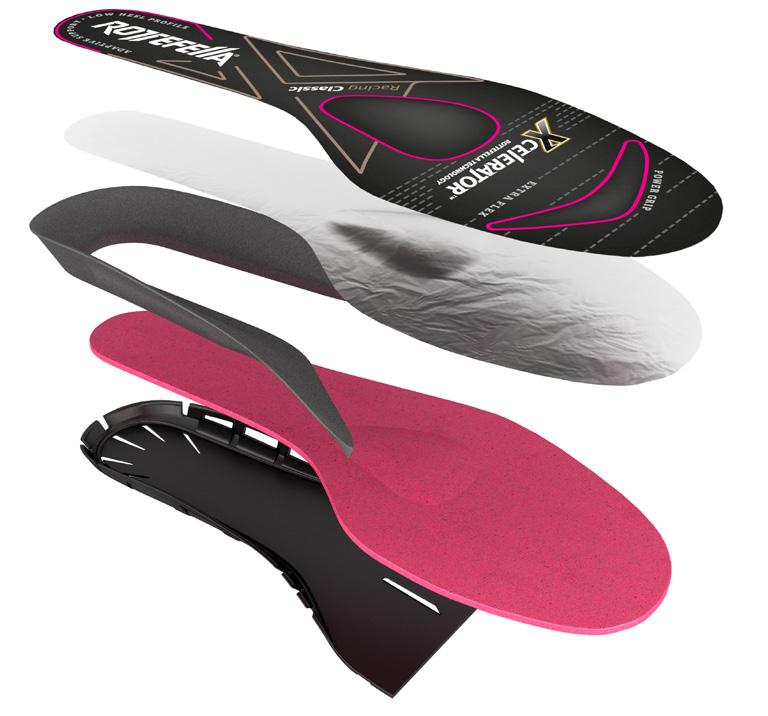 Xcelerator Insoles Xcelerator Insoles Classic Taking our technology one step further Optimize skiing performance with Rottefella Xcelerator Insoles.