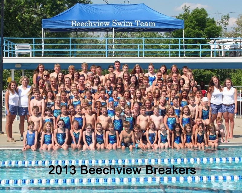 Swim Team News by Clevell Koon & Karen Butler Although it is cold and gray outside, NOW is time to start thinking about sun and fun and the Beechview Breakers Swim Team!