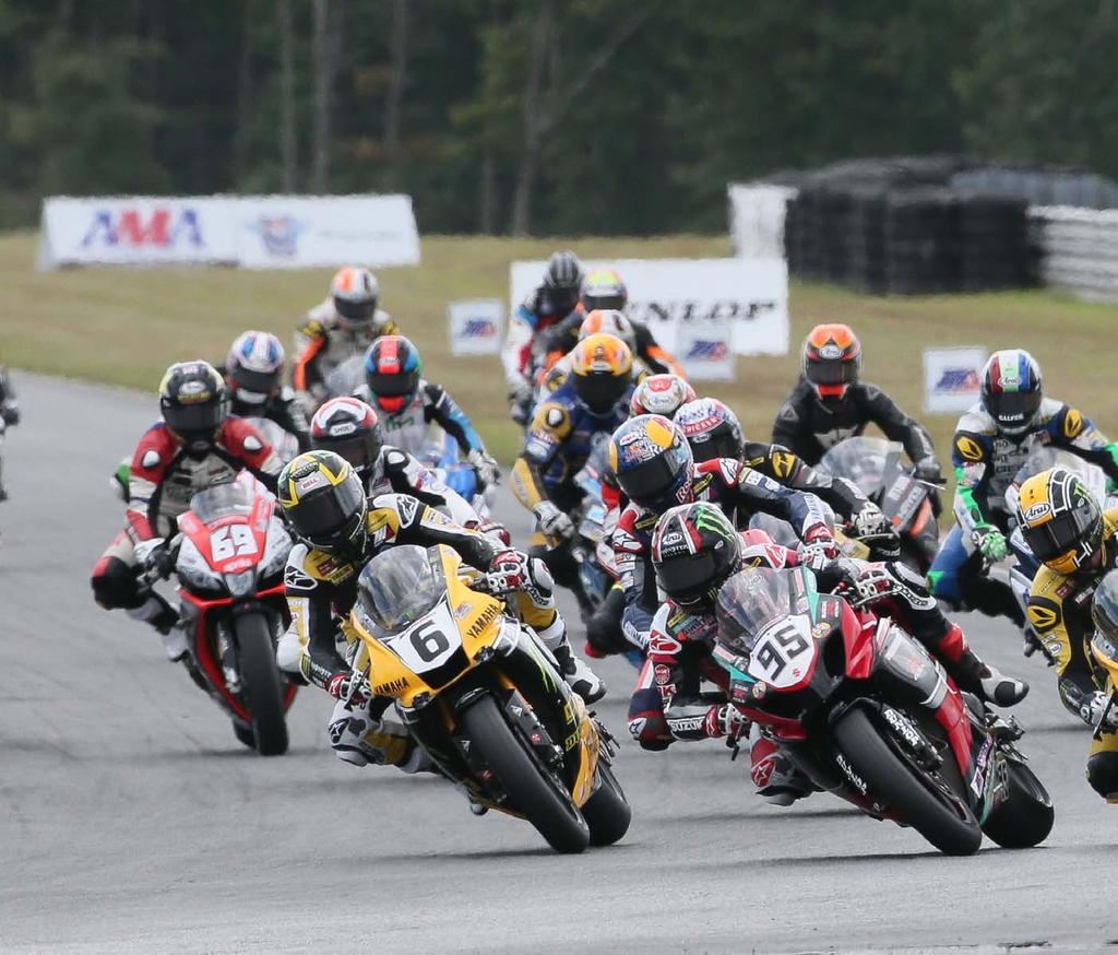 FINAL ROUND/SEPTEMBER 11-13, 2015 NEW JERSEY MOTORSPORTS PARK/MILLVILLE, NEW JERSEY SUPERBIKE/SUPERSTOCK 1000 The Yamahas remained undefeated in the MotoAmerica Superbike Championship, with Hayes