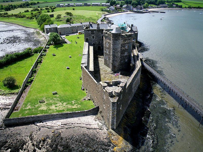 . 6. Blackness Castle It is long and narrow because of the shape of the rock on which it is (situate) and it is