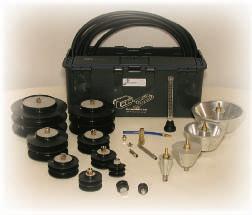Purge tool kits complete for 3 /4" to 6" pipes The toolbox includes: SC Profi 24 mm to 176 mm, solid and flexible connections, gas hose complete