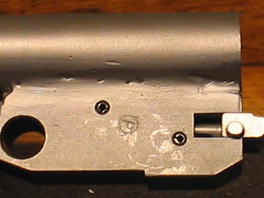 The outside of the barrel showed some rough welding of the barrel to the lug itself.