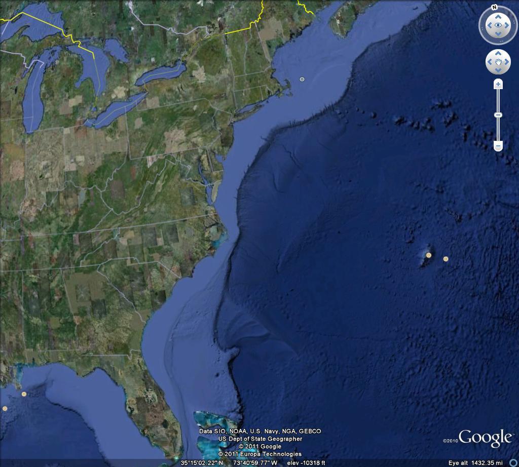 Atlantic Ecosystems Coastline 2,100 miles Two Large Marine Ecosystems Northern