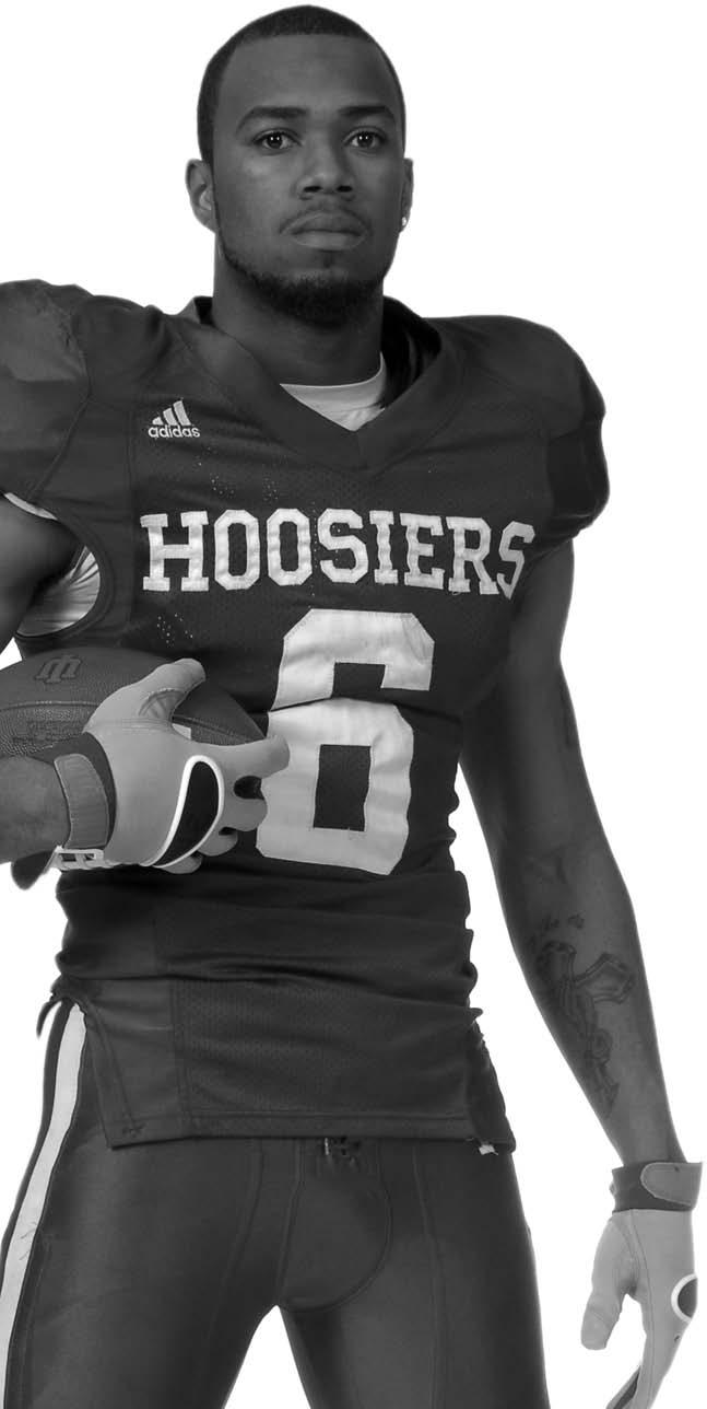INDIANA 6 2006 (Sophomore): The Hoosiers' second-most productive receiver, grabbing 40 passes for 401 yards.