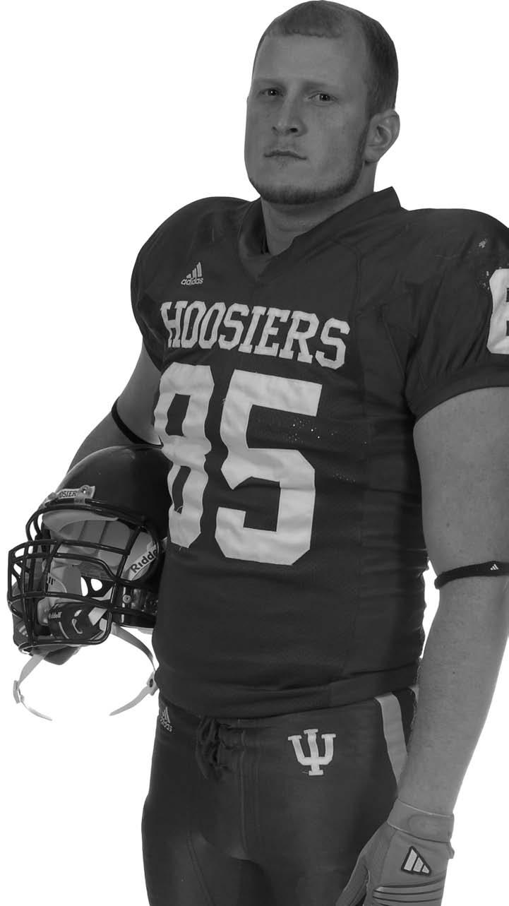 2006 (Junior): Moved from tight end to defensive line... played in six games and made five solo tackles.