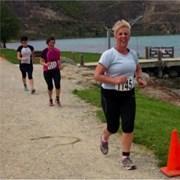member Pauline Begg (1145) on her way to posting 1h15m36s in the Cromwell 10k