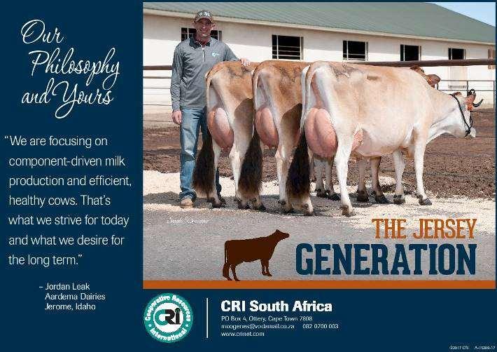 Young bulls The Breed Improvement Committee of Jersey SA chooses out of every BLUP analyses the top local bred bulls out of the births submitted for that specific period.