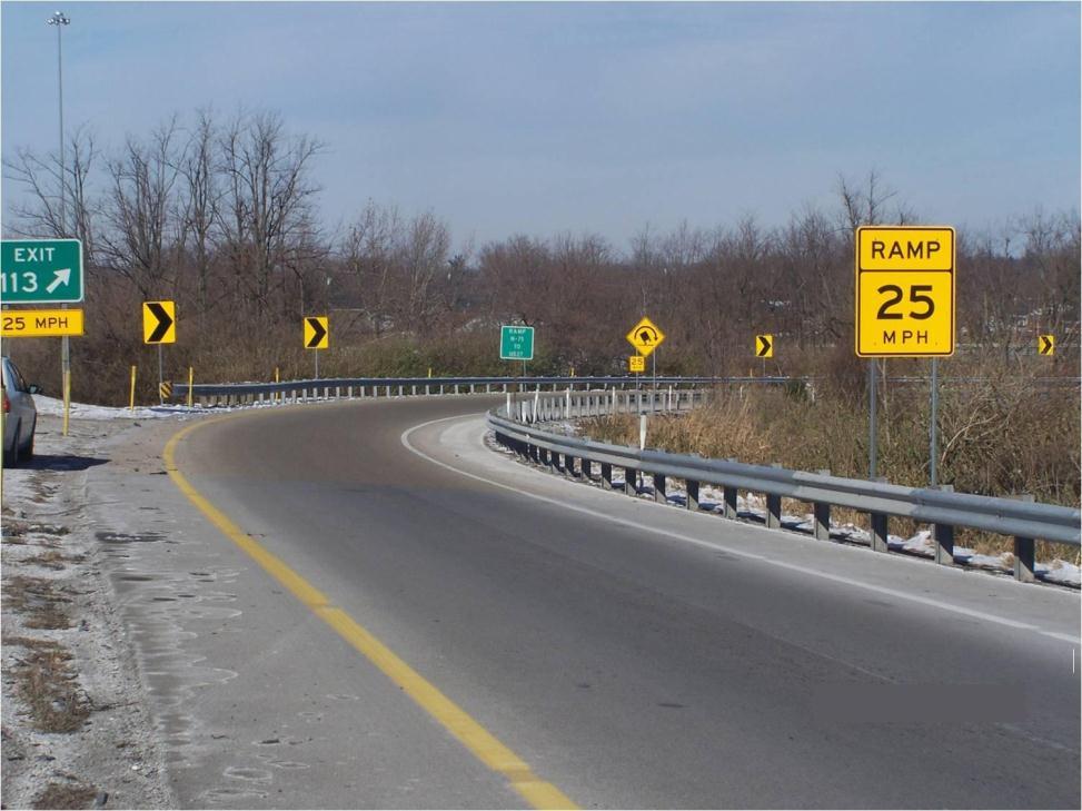 Enhanced Delineation and Friction for Horizontal Curves Low-cost treatments Includes signs and markings that help drivers safely negotiate curves or