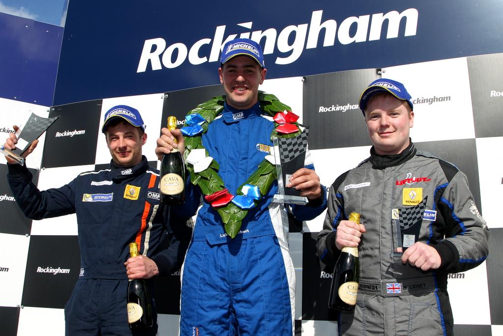 weekend, 11th/12th April, after taking two wins from three races and finishing runner-up in the finale.