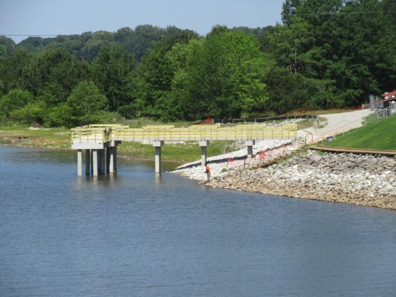 Spillway: The Sardis Reservoir spillway and Lower Lake are also popular fishing destinations, mostly for catfish and crappie.