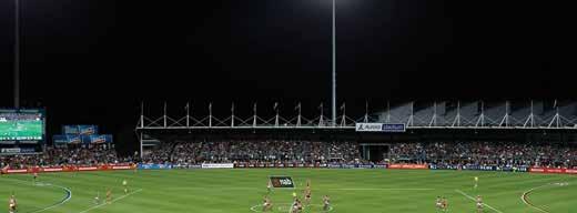 45pm 15 July 2 Gold Coast SUNS Metricon Stadium 1.40pm 22 August 20 Richmond MCG 2.10pm SATURDAY TWILIGHT 10 May 28 Fremantle 4.