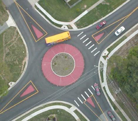 Typical Design Values of Modern Roundabouts Source: Roundabouts: An Informational Guide (FHWA) Design Element Urban Compact Urban Single- Lane Urban Double-Lane Rural Single- Lane Rural Double-Lane
