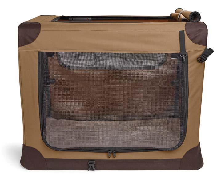 FIELD COLLECTION FOLDING TRAVEL CRATE This lightweight crate easily collapses for storage and travel.