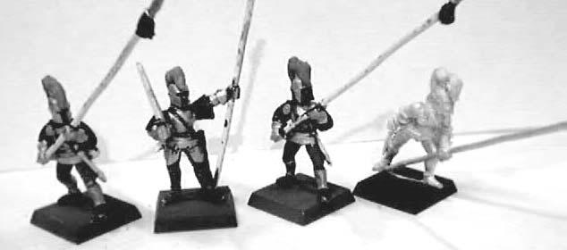 Henchmen (may be bought in groups of 1-5 models) Warriors 25 Gold Crowns to hire These are the grim, veteran soldiers that usually make up the mercenary armies of the warring Dukes of the Tilean City