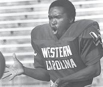 70 CATAMOUNT PASS RECEIVING LEADERS CAREER RECEPTION YARDS 1. #23 Jerry Gaines (1970-74) Split End Chesapeake, Va. Year Rec Yards Avg TDs 1970 * 2 5 4 27.0 0 1971 29 794 27.4 6 1972 44 921 20.