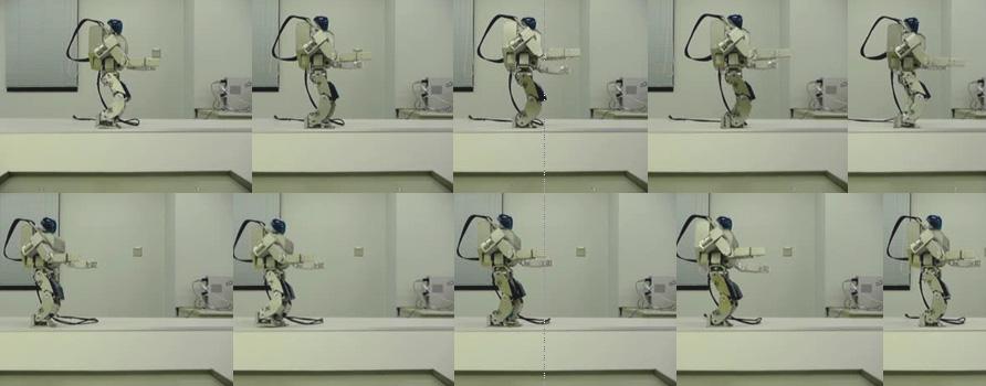 14 shows that the robot climbed a 6 uphill slope b adapting its nominal phase appropriatel.