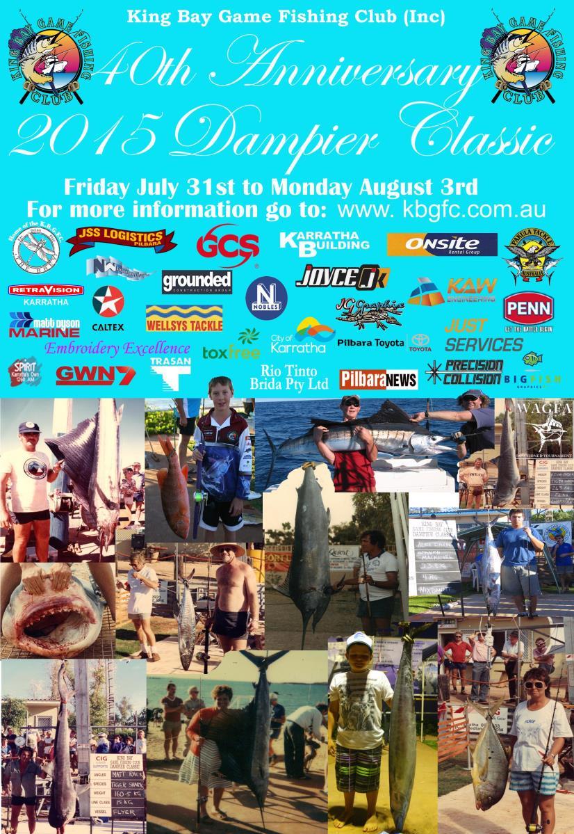 Dampier Classic Click Here for the link to