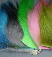 FUR AND HAIR Price: $6.99 Code: FH-060 White, Chartreuse, Olive, Fl. Blue, Dun, Black, Hot Pink, Yellow Price: $2.