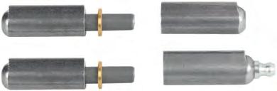 K0984 weldable KIPP weldable Order No. Form Material D D1 L B K0984.008040012 A hinge pin steel 8 5 40 9,7 K0984.008050012 A hinge pin steel 8 5 50 9,7 K0984.