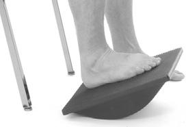 motion. Baseball Pitch Stand with both feet oblique to Rocker bottoms. Keep board parallel to ground.