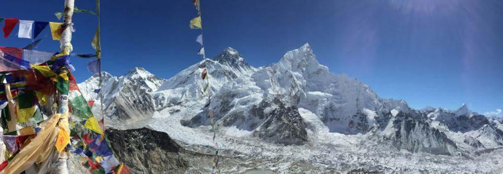 Custom Everest Base Camp Treks: page 2 of 10 EVEREST BASE CAMP TREK HIGHLIGHTS & OPTIONS TO CONSIDER The view from atop Kala Pattar.