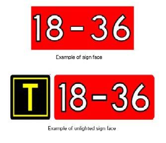 Chapter 7: Aerodrome signals, signs and markings Apron signs 7.
