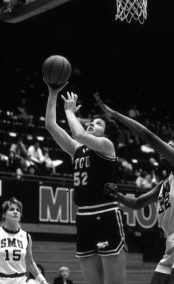 CONFERENCE TOURNAMENT RECORDS Janice Dziuk ended her career by putting up 27 points and 15 rebounds against Texas Tech in the 1990 SWC Tournament in Dallas.