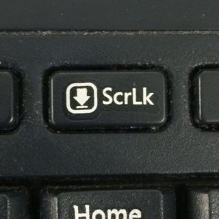What Does This Button Do? Student Answers ScrLK Mystery By Aubrey Bell When I looked at it did not lock the screen. ScrLK key, I wondered I finally gave in and what it was for. Mrs. searched Google.