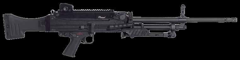 The other MG5/HK121 variants the shorter, lighter Infantry model, the turret/vehicle mounted EBW model, and Special Forces model with its spade grip all have specialized features, but all possess