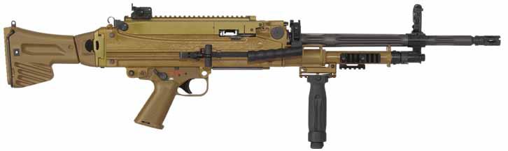 gun highly refined night fighting capability. Currently the MG5 Infantry and Universal variants are available from HK-USA. Mounted (EBW) and Special Forces (S) variants are special order products.