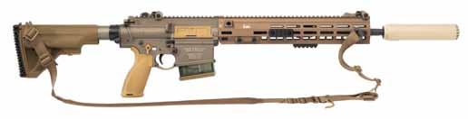 Offspring of the Compact Semi- Automatic Sniper System (CSASS) competition which HK won with the M110A1 in April 2016 the SDMR model is essentially the same weapon except for a handful on different