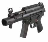 MP5K TYPE SIGHTs The SP5K is equipped with the same adjustable sighting system used on the selective fire MP5K.