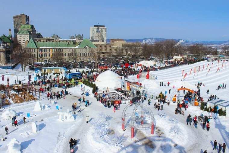 The ultimate guide to enjoying the Quebec Winter Carnival BY TAMARA ELLIOTT FEBRUARY 9, 2016 A seven foot tall snowman. Massive ice sculptures.