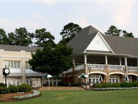 exclusive, private club whose historic course abuts Augusta National at Amen