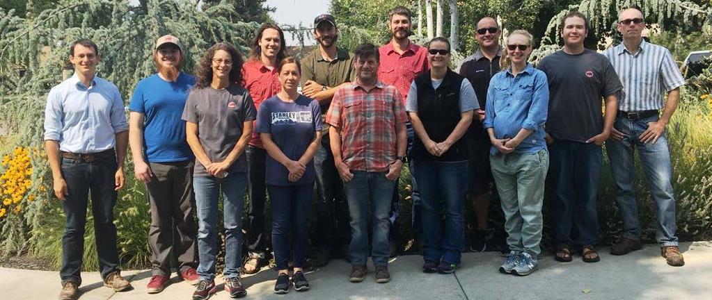 Eagle Fish Genetics Lab-2018 PSMFC staff = 13