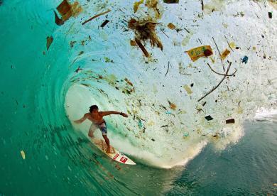 8) 46,000 pieces of plastic bags floating/square mile of ocean.
