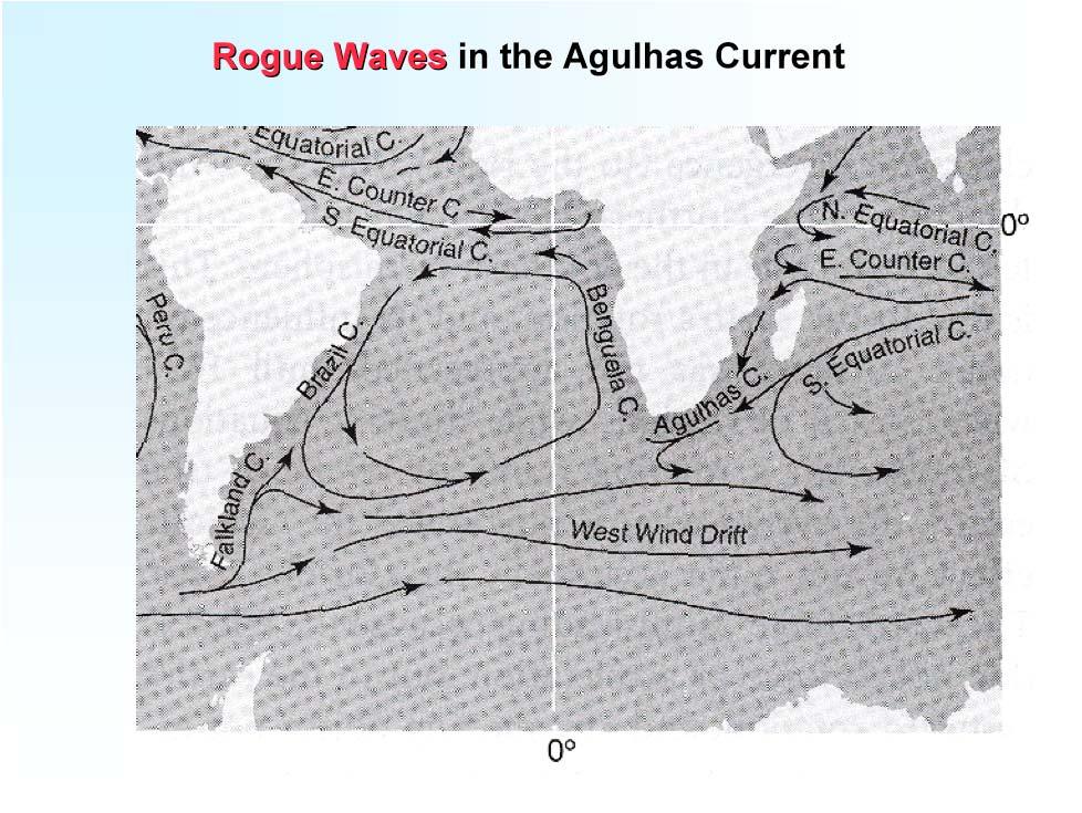 3 Rogue Waves in the Agulhas Current The region where the Agulhas Current meets Antarctic storm