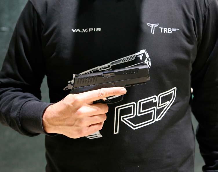 PURPOSE AND COMBAT CHARACTERISTICS RS9 VAMPIR Introduction Pistol RS9 mm Vampir with caliber 9x19 mm PARA is semiautomatic pistol.