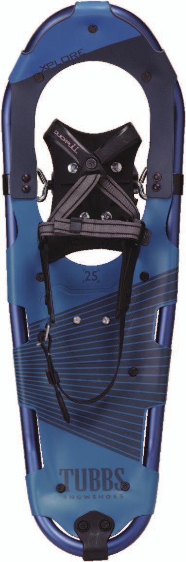 The Xplore snowshoe is the lightweight,
