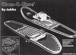 TUBBS SNOWSHOES IS A