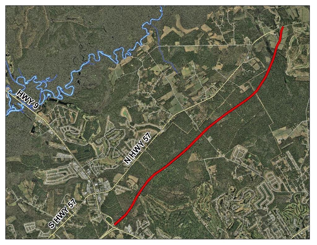 SC 31/Carolina Bays Parkway Extension to NC line. $89.