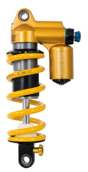 The TTX 22 M Custom Series shock absorber is designed to handle the most challenging World Cup Downhill tracks while still providing pedal efficiency for the flat and uphill sections.