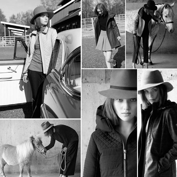 Images from the Asmar Equestrian Fall/Winter 2014 Lookbook. VIEW LOOKBOOK DESIGN FOR RIDERS It was a natural progression for Asmar to expand her brand to include an equestrian line.