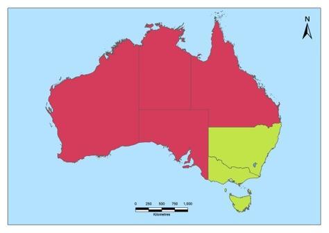 Regulation state responsibility State Tasmanian Victoria New South Wales Queensland South Australia Western