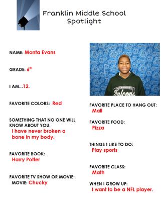 6th Grade Spotlight