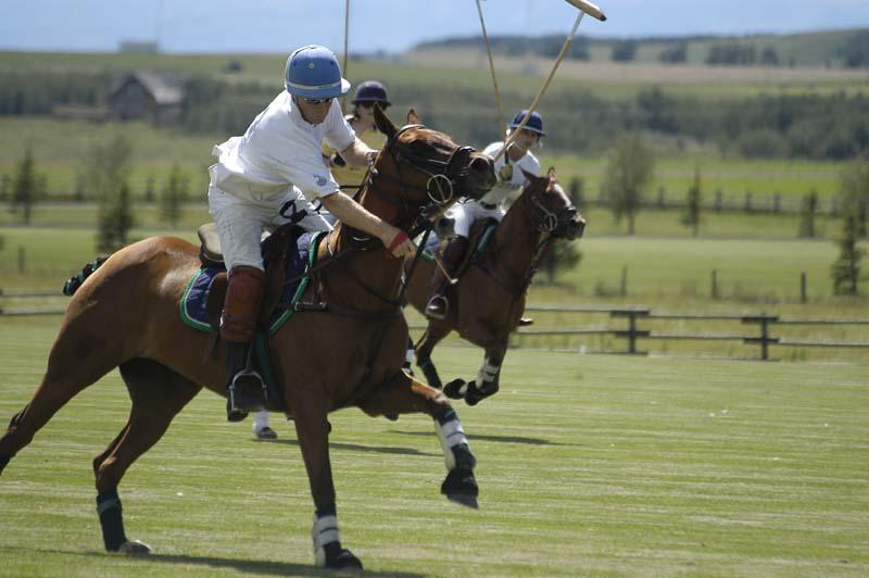 This storm of players hit the Hawks hard right from the start of the first chukker.
