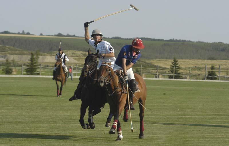 BARBADOS POLO COMES TO CALGARY In an effort to boost Barbados tourism, the Calgary Polo Club and the Barbados Tourism Authority joined forces to bring together the