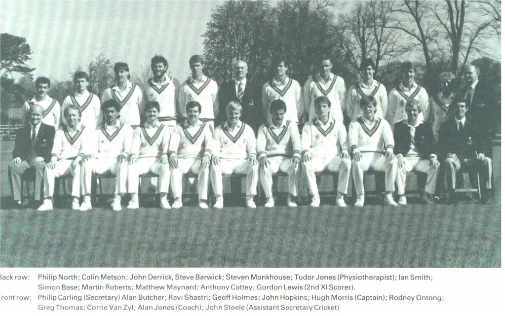 The Glamorgan Squad of 1987, 10 years later in 1997 they would still be playing Championship cricket at Abergavenny World Events In Britain, the first suspect to be convicted by evidence derived from